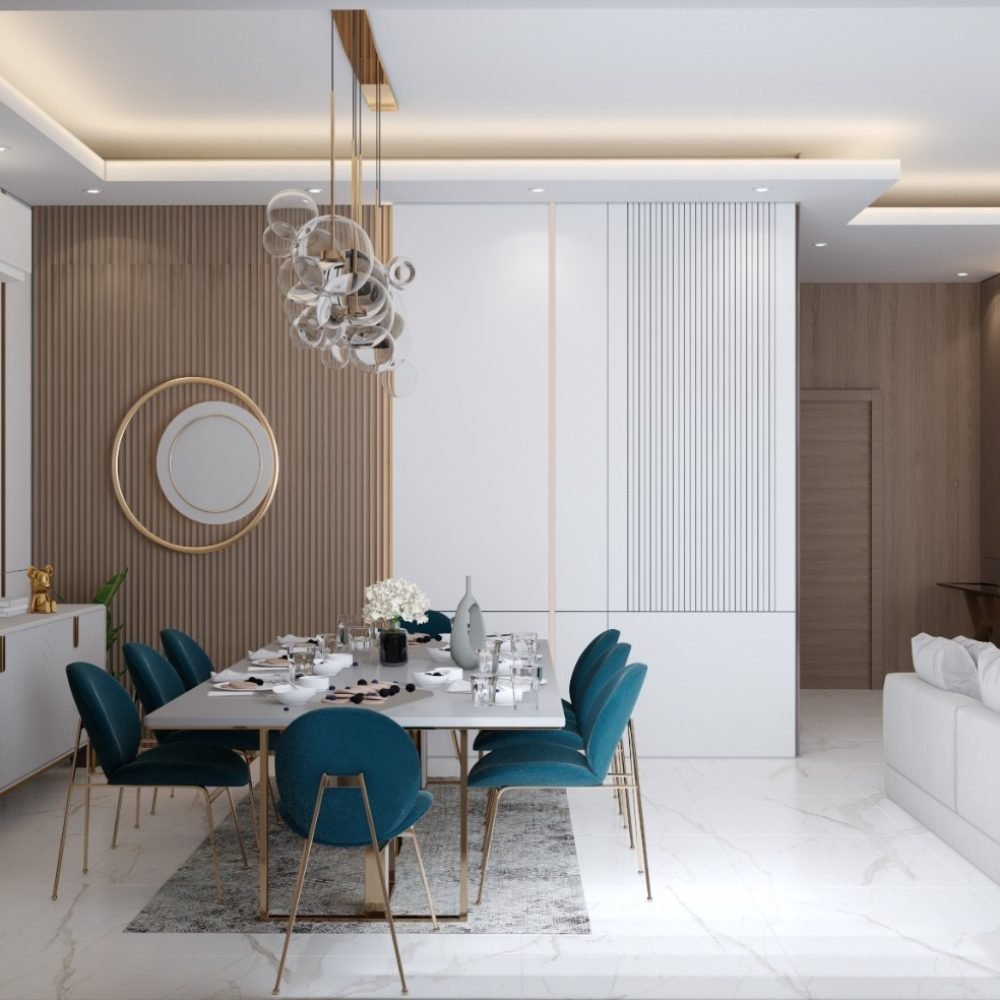 تصميم شقه سكنيه مودرن